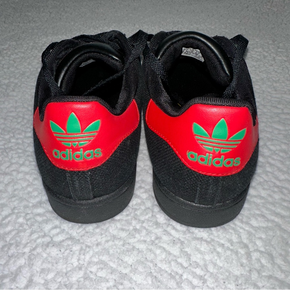 Mens ADIDAS HEMP SUPERSTAR red green yellow black 10.5 - Picture 3 of 11